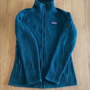 Patagonia Deep Teal Fleece Jacket